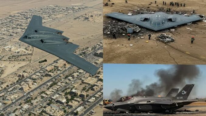 BREAKING NEWS B-2 Spirit Crash was shot down to.......see more