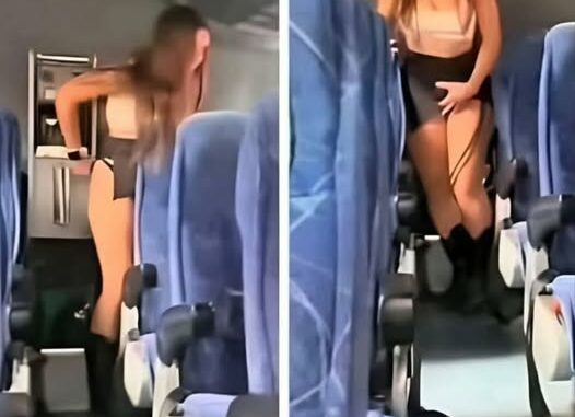 This girl was caught in mid-flight having rela…See more